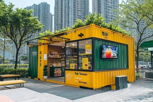 ตู้ชงกาแฟมือถือดีไซน์ใหม่ภาชนะบรรจุสำเร็จรูปสำหรับร้านสะดวกซื้อ - Product Image 5