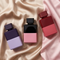 Flacon de parfum atomiseur pressurisé Anding Rectangle personnalisable, moderne, élégant et magnifique, 100 ml