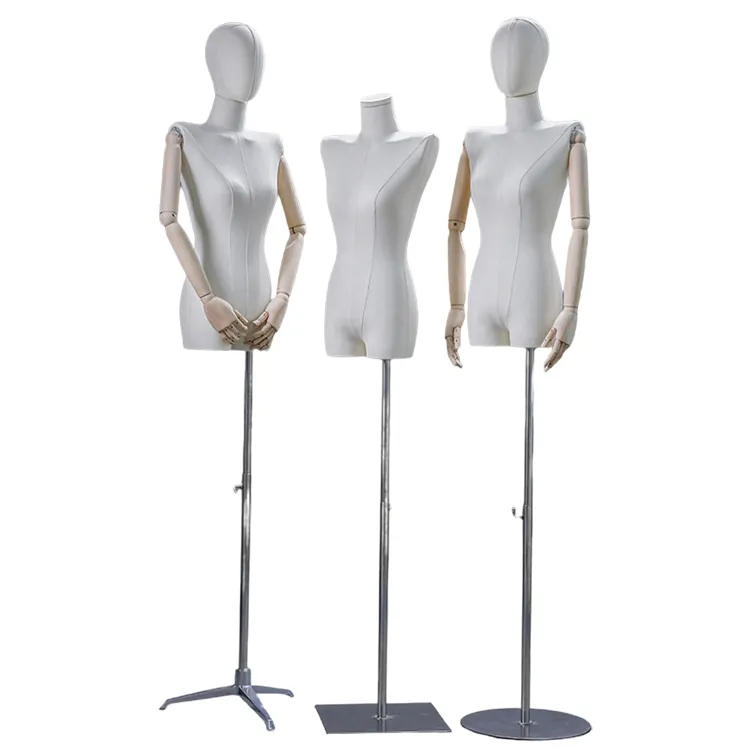 LN_ Female Mannequin Torso Clothing Swimwear Underwear Display Hanging Rack Ey 