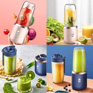 Frullatore Elettrico Portatile a 6 Lame, Mini Estrattore di Succo USB Ricaricabile per Frutta, Mixer Manuale per Uso Esterno - Product Image 4