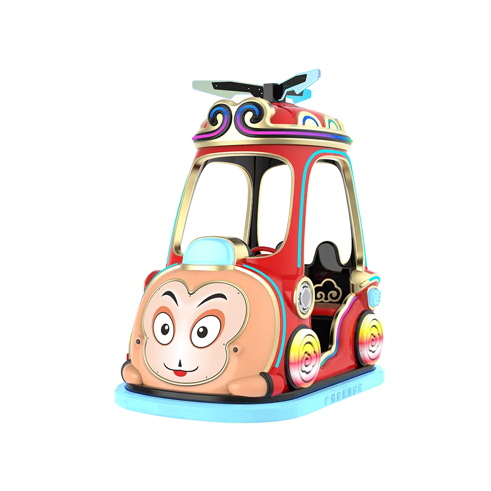 Fabrika satış çocuklar hayvan maymun kral binmek pil uzaktan kumanda Kiddie arabalar için kapalı açık eğlence parkı alışveriş merkezi