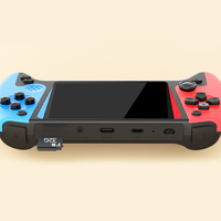 Console de jeu portable rétro Q21, écran HD de 3,5 pouces, 500 jeux intégrés, sortie TV, console de jeu portable pour deux joueurs