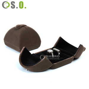 Luxury Velvet Jewelry Box with Custom Logo for Rings Necklaces Bracelets Pendants with Branding Jewelry Display - Product Image 1