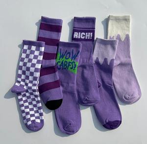 Remold Custom Logo Sport Sokken Cadeau No Moq <span class=keywords><strong>Promo</strong></span> Mens Custom Crew Sokken Logo Merk Jacquard Gebreide Custom Oem Sokken Fabrikant - Product Image 1