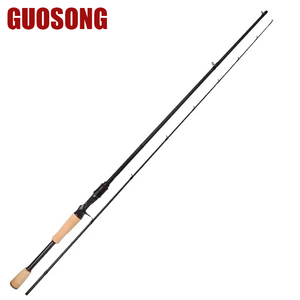 GS <span class=keywords><strong>Canne</strong></span> à pêche Fuji a Anneau de guidage Sièges de roue en fibre de carbone XF Action <span class=keywords><strong>Casting</strong></span> Rod Longueur 2.03m pour truite basse leurres Poids <span class=keywords><strong>5</strong></span>-<span class=keywords><strong>20g</strong></span> - Product Image 1