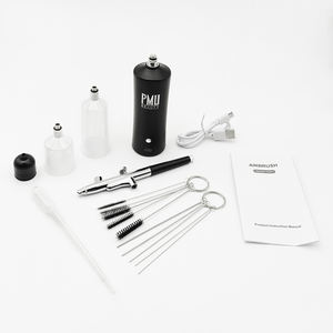 PMU BEAUTY <span class=keywords><strong>Aérographe</strong></span> portable rechargeable sans fil avec compresseur Peinture non colmatante Sourcils Nail Art MakeupAir Brush Machine - Product Image 2
