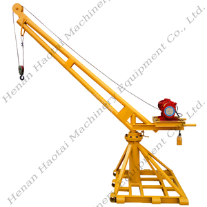 Có thể điều chỉnh chiều cao khoảng điện loại đúc di động nâng bùng nổ khác ngoài trời nhỏ cần cẩu tải giới hạn 250kg - Product Image 3