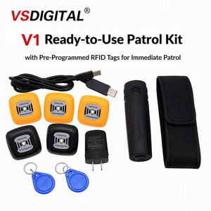 Système de <span class=keywords><strong>patrouille</strong></span> V1 prêt à l'emploi, kit de <span class=keywords><strong>patrouille</strong></span>, installation de points de contrôle sans outils, étiquettes RFID préprogrammées, <span class=keywords><strong>patrouille</strong></span> - Product Image 1