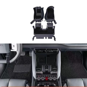 Reposapiés de 2 piezas para BYD Equation, completamente cerrados, con acolchado suave de terciopelo de doble capa y almohadilla para el maletero trasero. - Product Image 1