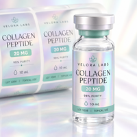 Étiquettes personnalisées pour flacons de 3 ml, 5 ml, 10 ml, 20 ml, 30 ml, étiquettes adhésives en vinyle imperméables pour peptides, étiquettes pour cosmétiques