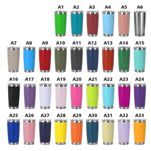 Vaso Térmico de Viaje de Acero Inoxidable de Doble Pared y 20 oz, con Tapa que Mantiene las Bebidas Calientes/Frías de 6 a 12 Horas, Portátil para el Automóvil - Product Image 1