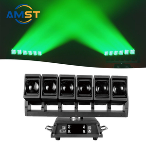 Ed INI ving oving 6 EAD eeam ight 6 uds. 60W wwinging Moving bar Ave bar nake AMP mx512 onontrol <span class=keywords><strong>para</strong></span> Vent J - Product Image 2