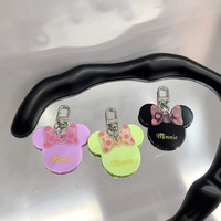 HONEY nouveau acrylique dessin animé souris MK porte-clés pendentif mignon Couple sac accessoires suspendus