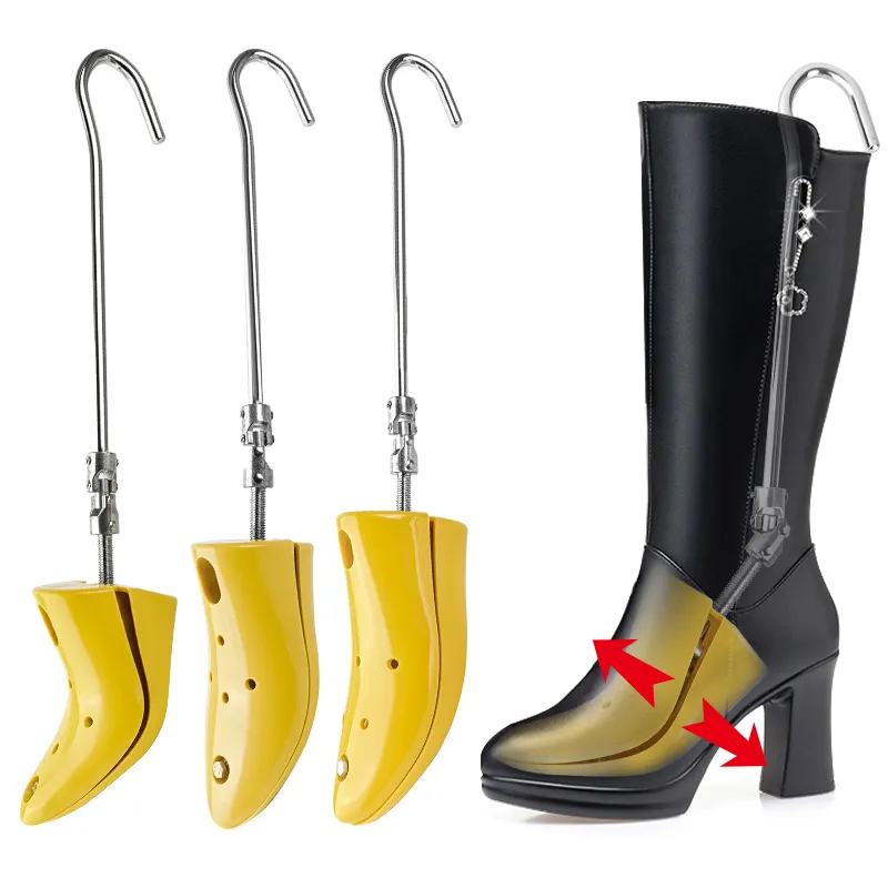 High-End-Kunststoff Schuh Baum Unterstützung Schuh Expander verstellbarer Schuh letzte Frauen Stiefel Unterstützung Universal Boot Rist Pad hohe Unterstützung