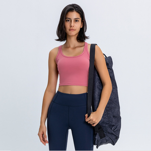 Reggiseno sportivo Racerback <span class=keywords><strong>donna</strong></span> ad alto impatto da <span class=keywords><strong>donna</strong></span> <span class=keywords><strong>palestra</strong></span> Fitness Top per Yoga ad alto impatto esercizio - Product Image 5