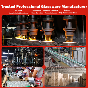 Design moderno vetro trasparente piede corto tazza di vino per uso domestico francese festa notturna estiva francese caffè freddo 301 rosso-400ml - Product Image 4