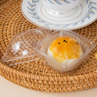 Dôme en plastique de qualité alimentaire mini plateau blister de couleur personnalisée boîtes à gâteaux pour jus de pommes de terre chips et chocolat paquet unique