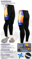 Maillot de cyclisme pour hommes Collants de compression Leggings Gym Cycling Long Pants