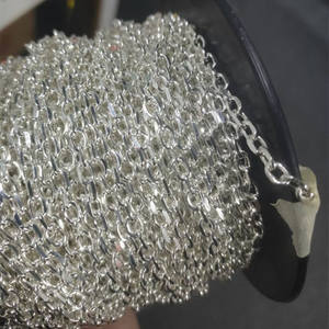 Цепочка Из серебра <span class=keywords><strong>2</strong></span>,<span class=keywords><strong>2</strong></span> пробы с перекрестными звеньями для изготовления ожерелья, браслета своими руками, оптовая продажа, <span class=keywords><strong>2</strong></span> мм, <span class=keywords><strong>2</strong></span>,5 мм, <span class=keywords><strong>2</strong></span>,8 мм, <span class=keywords><strong>3</strong></span>,5 мм, <span class=keywords><strong>3</strong></span> мм, 5,5 мм, 4 мм, 5 мм, 925 мм - Product Image 5