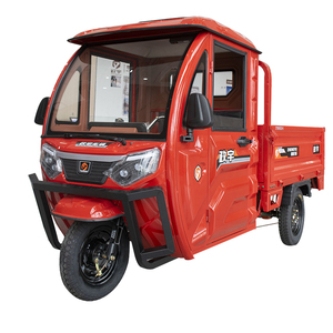 Tricycle électrique pour adultes pour le transport <span class=keywords><strong>de</strong></span> marchandises, 3 roues, carrosserie ouverte, capacité <span class=keywords><strong>de</strong></span> charge <span class=keywords><strong>de</strong></span> 400 kg et vitesse <span class=keywords><strong>de</strong></span> 30-50 km/h - Product Image 4