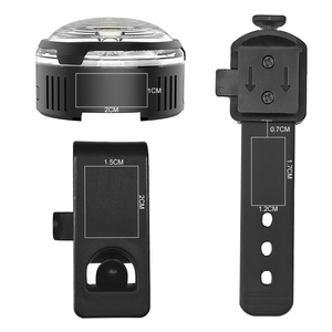 Benutzer definierte IPX7 wasserdichte LED-Hunde anhänger Clip auf Hunde halsband und Kleidung Leuchten Haustier zubehör Night Walking Pet Sicherheits licht - Product Image 3