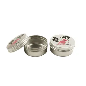 Hoge Kwaliteit Ondiep Schroefdeksel 4 Oz Ronde Blikje Aluminium Lippenbalsem Schroef Top Ronde Stalen Blikken 120Ml 60Ml Aangepaste Doos