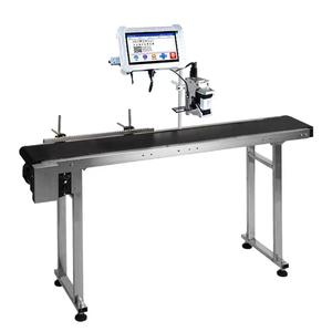 1.5 Metre Konveyör Bantlı Konveyör Makinesi Mürekkep Püskürtmeli Baskı Hattı - Product Image 1