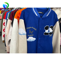 Jaket bisbol campuran dewasa musim semi musim gugur baju bekas grosir Jaket ukuran Plus pakaian bekas grosir