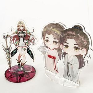 Custom UV Printed Transparent Design Advertising Anime Acrylic Keychain Acrylic Standee - Product Image 1