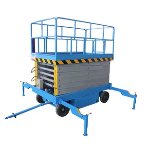 6M To 20M Hydraulic Aerial Platform Electric Mechanical Scissor Lift For Man