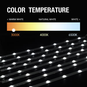 Cadena de Luces LED ADLED SMD3030 3 LED/m, DC24V, con Control Remoto, IP20, Certificación CE, Garantía de 5 Años, Aluminio y Plástico - Product Image 4