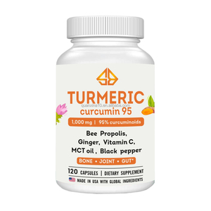 Cúrcuma Orgánica, Jengibre y Pimienta Negra, Suplemento Herbal para la Salud de las Articulaciones, Inmunidad y Digestión en Adultos, 120 Cápsulas - Product Image 6