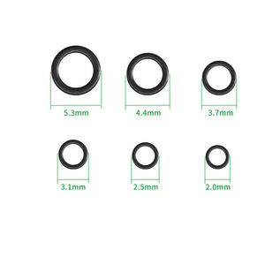 Karper Terminal Tackle Matzwarte Smidse Ronde Rig Ringen <span class=keywords><strong>Micro</strong></span> Ring Voor Karper <span class=keywords><strong>Rigs</strong></span> - Product Image 3