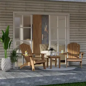 2024 produk laris kursi pantai kayu lipat promosi dek luar ruangan kursi pantai kayu lipat