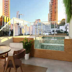 Piscinas rectangulares, piscina contenedor, spa de natación, acrílico transparente, piscina exterior sobre el suelo, piscina de fibra de vidrio, piscina contenedor. - Product Image 3