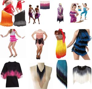 Colorful 4inch 10cm Wide <b>Fringe</b> Trim Lace Polyester Fibre Tassel for Clothes Accessories Carpets - Product Image 6