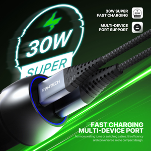 ที่ชาร์จในรถยนต์ Fantech PME302 แบบ <span class=keywords><strong>USB</strong></span> สำหรับโทรศัพท์มือถือ <span class=keywords><strong>iPhone</strong></span> ที่ชาร์จโทรศัพท์ในรถยนต์แบบพกพาขนาดเล็ก ชาร์จเร็ว รองรับ <span class=keywords><strong>USB</strong></span>-C - Product Image 5