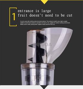 เครื่องคั้นน้ำผลไม้แบบแรงเหวี่ยงอัตโนมัติเชิงพาณิชย์ ความเร็วต่ำ สำหรับคั้นน้ำส้ม แครอ<span class=keywords><strong>ท</strong></span> และผลไม้ต่างๆ ใช้ในบ้าน - Product Image 3