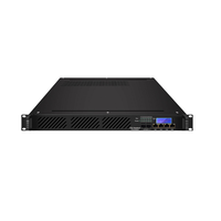 Plateforme de tête de réseau modulaire 1RU à 6 emplacements, modules d'encodage, de transcodage, de modulation et de décryptage échangeables à chaud avec double alimentation pour CATV/IPTV