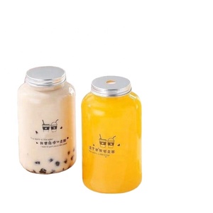 Botella Redonda Pequeña para Jugos de Mascotas, Botella Desechable para Bebidas, Leche y Té con Tapa con Orificio, Venta Caliente - Product Image 1