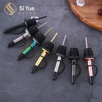 Verseur à vin en acier inoxydable, distributeur de cocktails pour bar, bec verseur pour bouteille de vin KTV, bouchon de bouteille de vin et autres accessoires pour le vin.