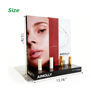 صندوق عرض مستحضرات التجميل الأكريليكي المخصص - منظم مستحضرات تجميل بالجملة وقابل للتخصيص، للبيع بالجملة وتصنيع المعدات الأصلية، نقش مجاني - Product Image 2