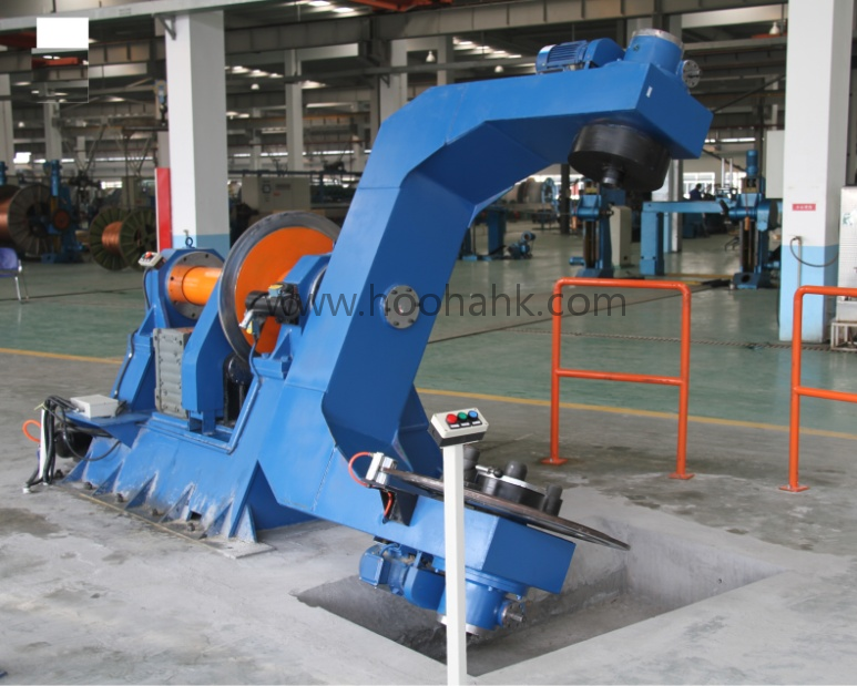 High section electrical conductor stranding machine 2500 type CPD Drum twister with individual motor