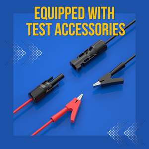 BSSY)EY1600W GÜNEŞ PANELI test cihazı, DC/AC güç ölçer, fotovoltaik multimetre, açık devre gerilimi otomatik manuel MPPT - Product Image 6