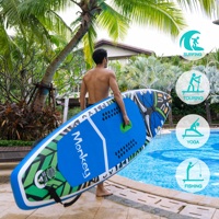 FUNWATER Dropshipping OEM sup Board 335 Stand Up Paddle gonflable Paddlefunwater sup Stock européen Surf Softboard Yiantian Surfboard