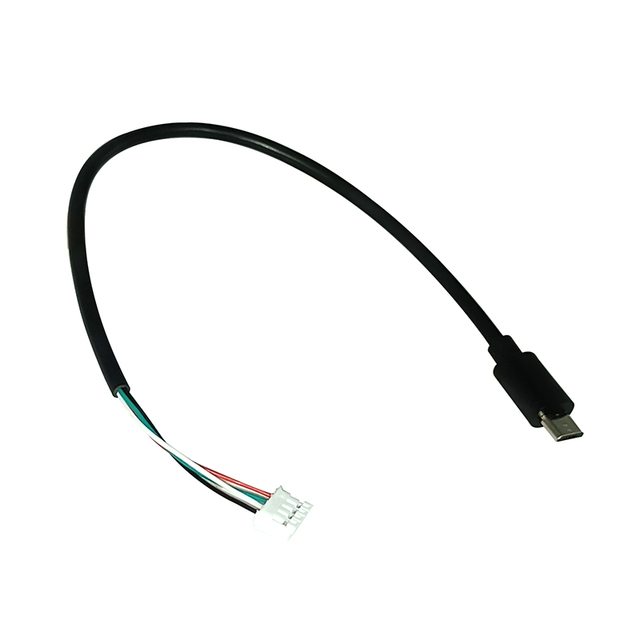 Micro USB Charging Cable with PVC Jacket 4 Pin Housing for Camera