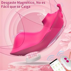 Women's Sucking <b>Vibrating</b> Magnetic Wearable Dildo Clitoris Stimulator App/<b>Remote</b> <b>Control</b> Dormitory Silent <b>Vibration</b> Sex Toys - Product Image 4