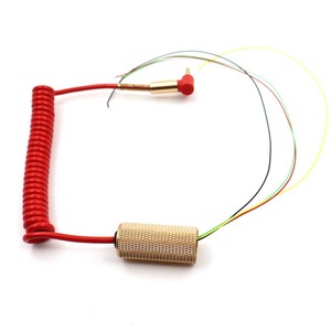 Anneau collecteur électrique 4 canaux creux rotatif sans enroulement pour moulinet de pêche, avec ancrage visuel et coque métallique - Product Image 2