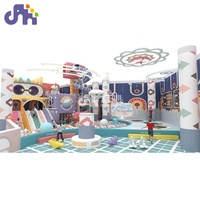 Terrain de jeux coulissant pour enfants, design coloré personnalisé, terrain de jeux pour bébés, équipement de parc d'attractions intérieur, pièces