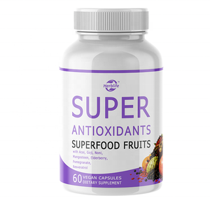 Complément alimentaire super antioxydant Haccp OEM ODM - Super aliment antioxydant - Baies d'açaï, Goji, Grenade pour femmes et hommes - Product Image 1